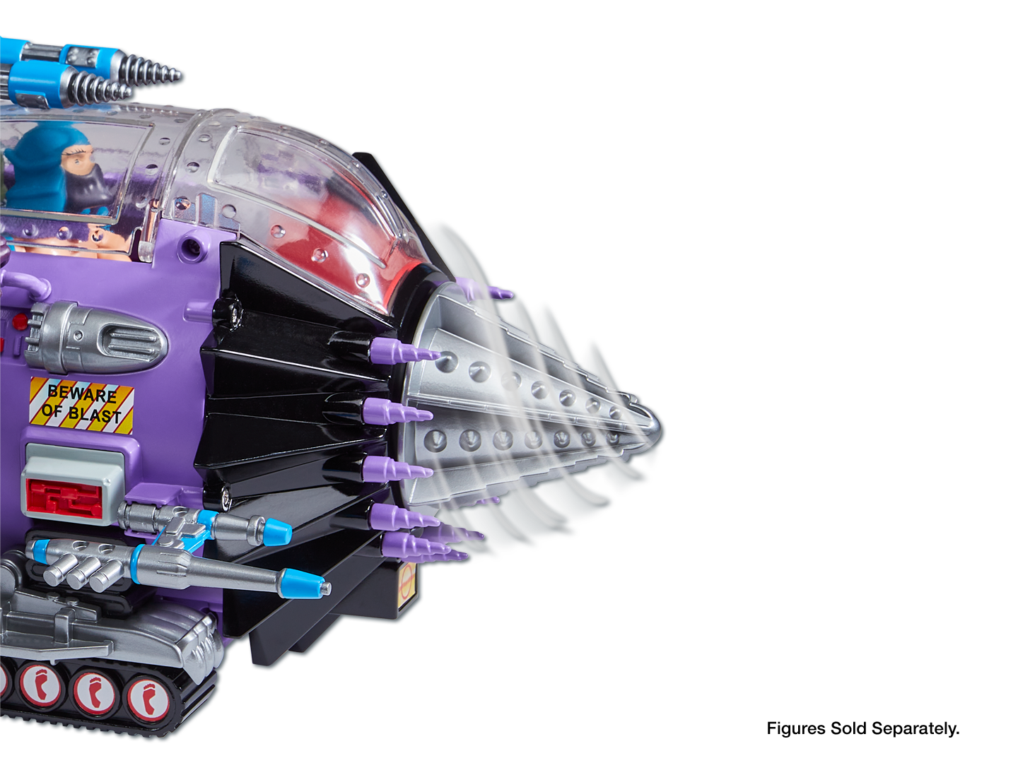 PREVENTA TMNT Mutant Module The Burrowing Bad Boy Bus Reedición Playmates (Primer pago/anticipo)