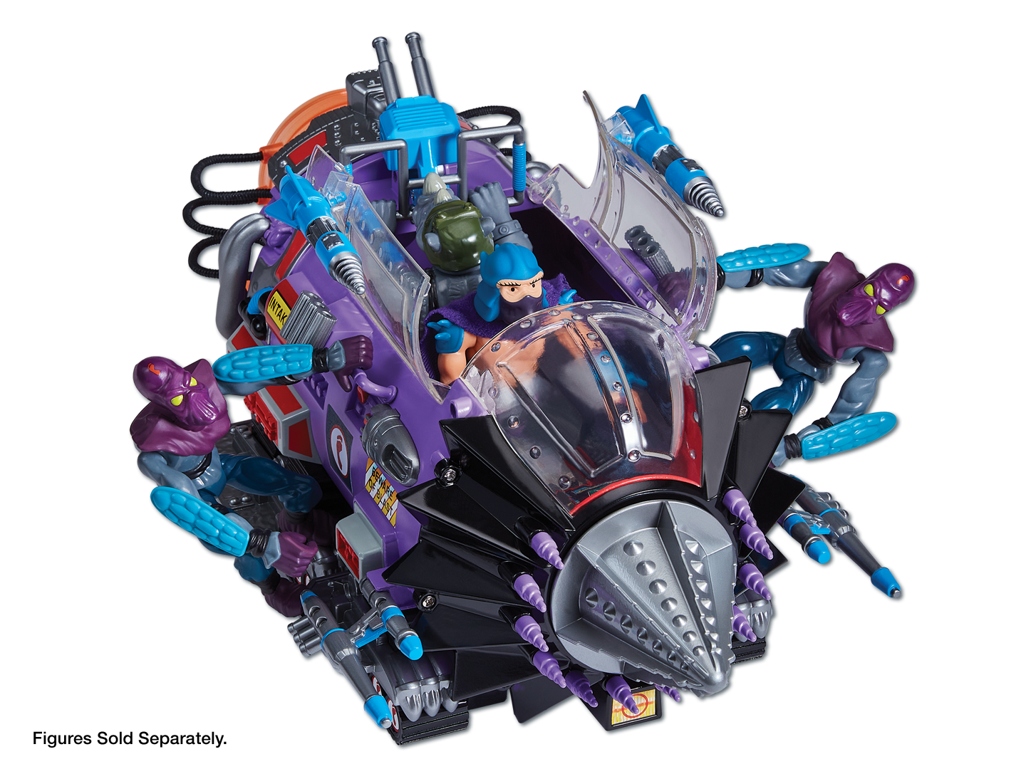 PREVENTA TMNT Mutant Module The Burrowing Bad Boy Bus Reedición Playmates (Primer pago/anticipo)