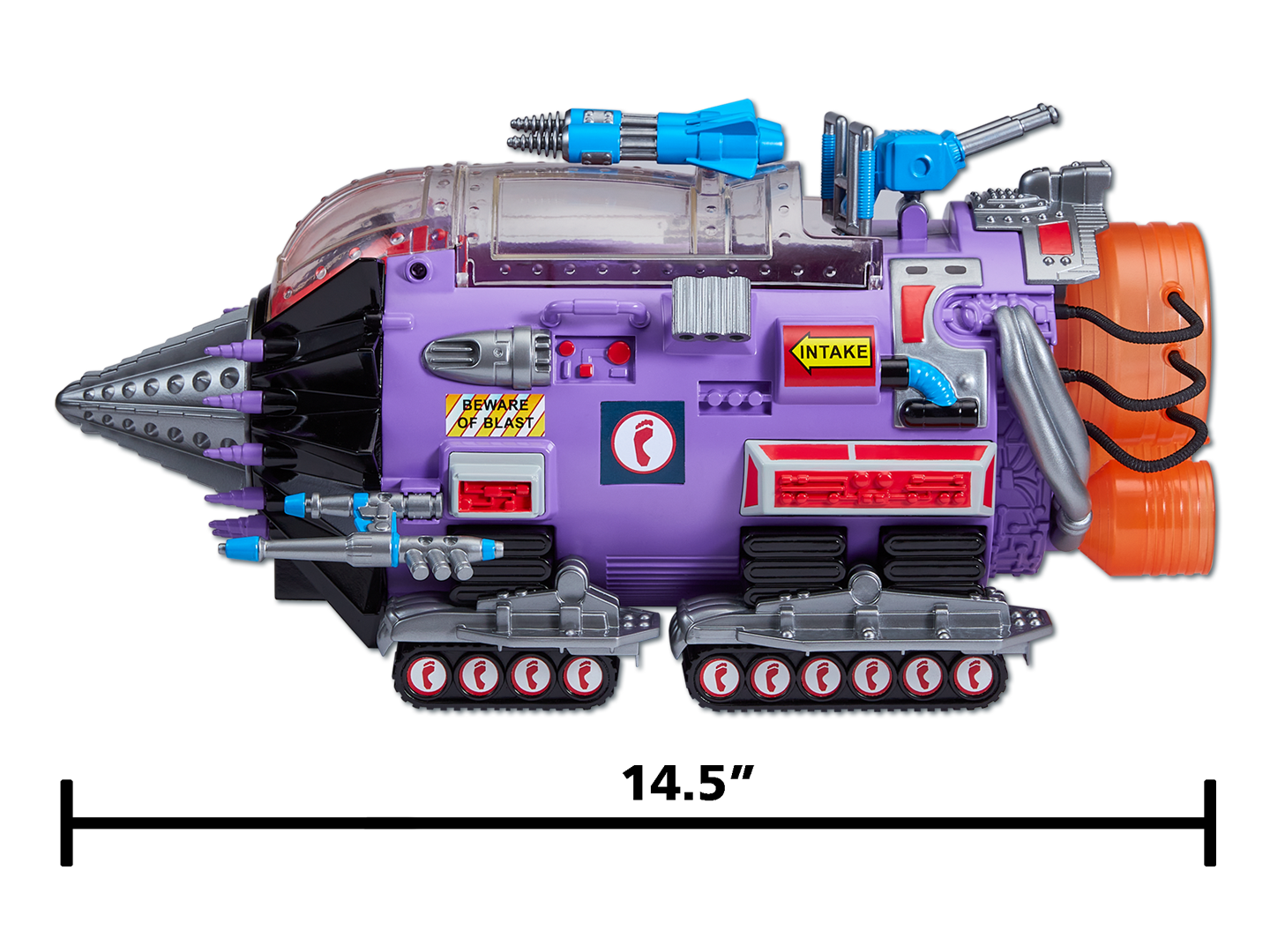 PREVENTA TMNT Mutant Module The Burrowing Bad Boy Bus Reedición Playmates (Primer pago/anticipo)