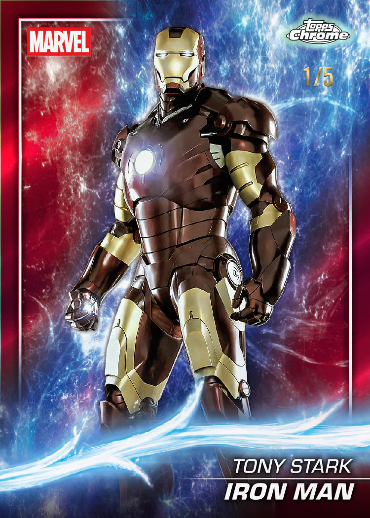 Topps Chrome 2025 Marvel Studios Chrome Value Box