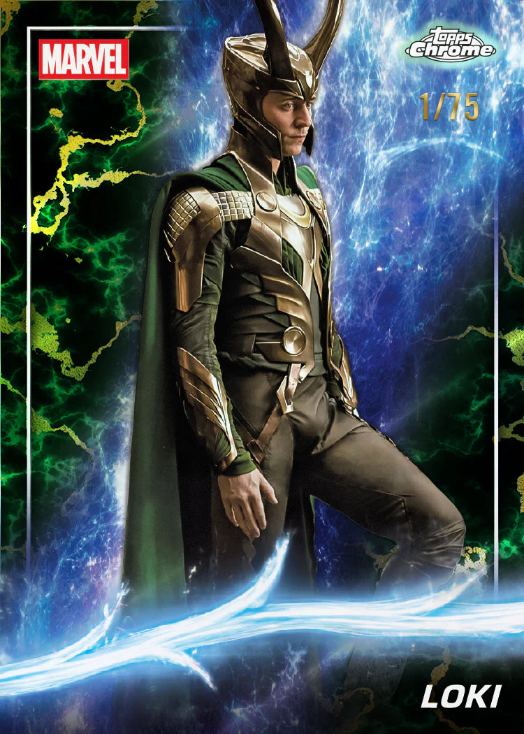 Topps Chrome 2025 Marvel Studios Chrome Value Box