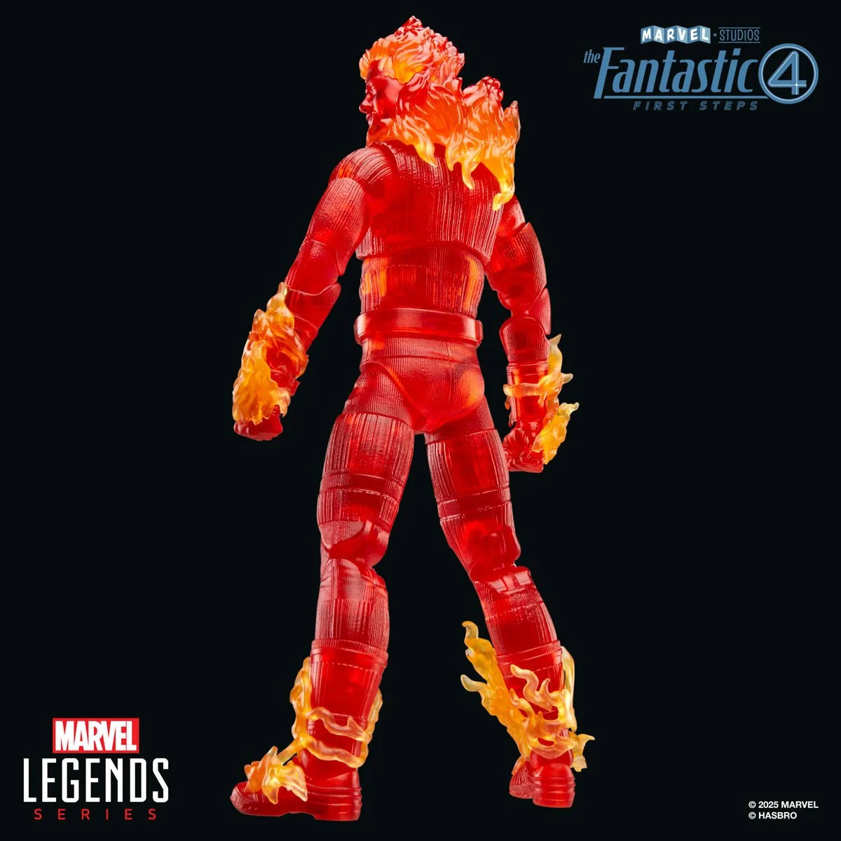 PREVENTA Marvel Legends The Fantastic Four: First Steps Human Torch Hasbro (Primer pago/anticipo)