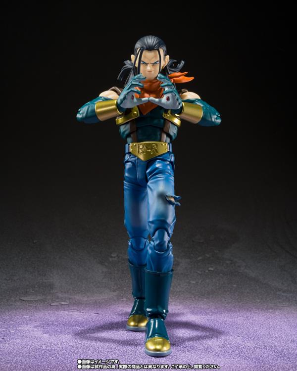 PREVENTA S.H.Figuarts Dragon Ball GT Super Android 17 Exclusivo Bandai (Primer pago/anticipo)