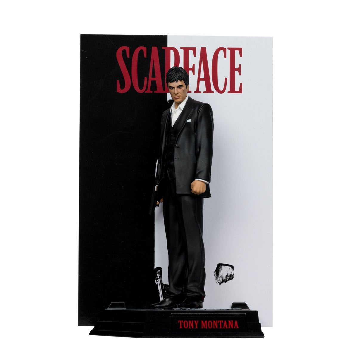 PREVENTA Scarface Movie Maniacs Tony Montana Estatua (Primer pago/anticipo)