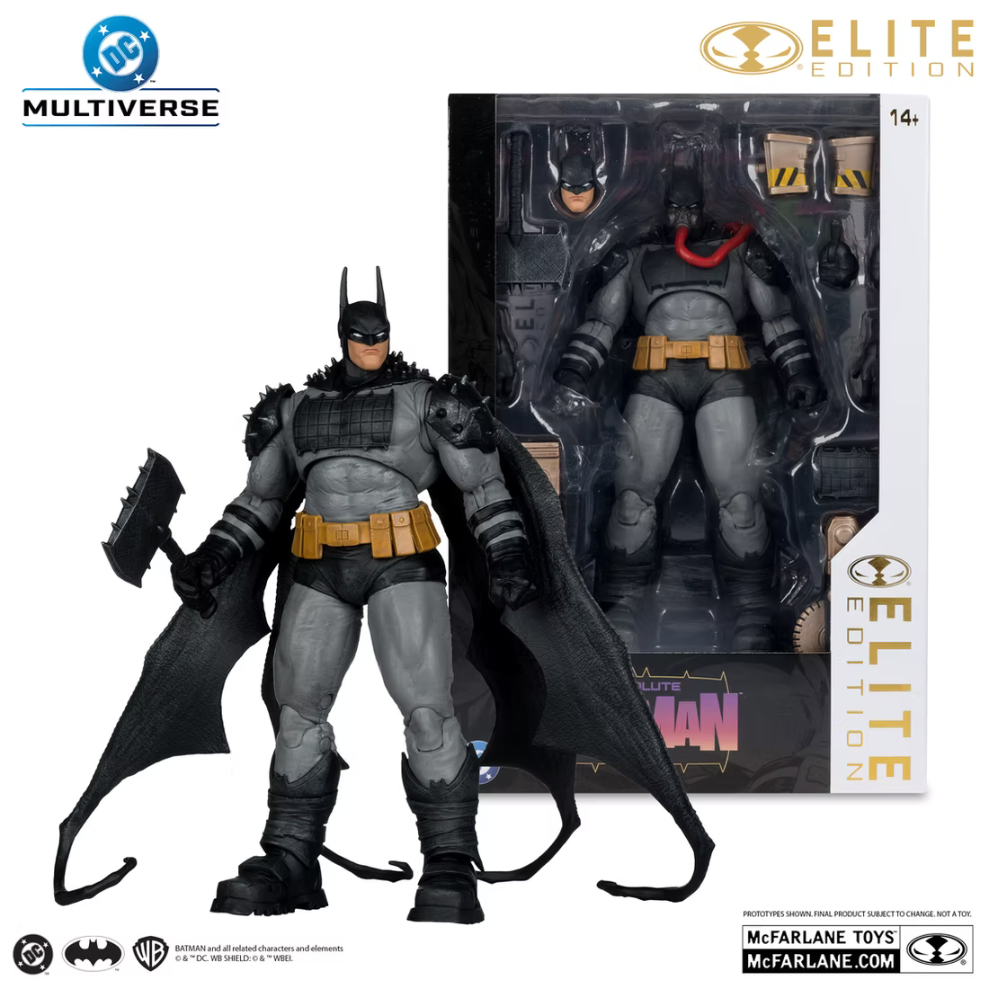PREVENTA DC Multiverse Absolute Batman Elite Edition McFarlane (Primer pago/anticipo)