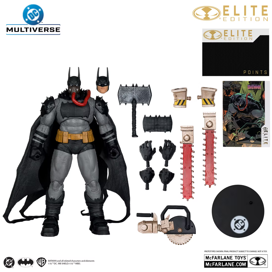 PREVENTA DC Multiverse Absolute Batman Elite Edition McFarlane (Primer pago/anticipo)