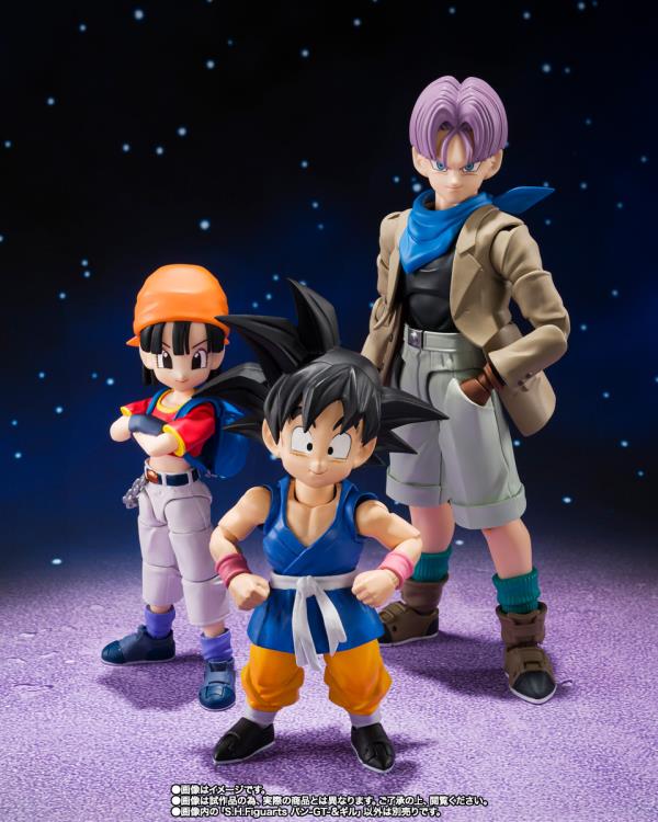 PREVENTA Dragon Ball GT Pan and Gill Exclusivo S.H. Figuarts Bandai (Primer pago/anticipo)