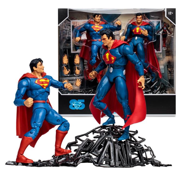 Superman vs Superman of Earth-3 DC Multiverse Action Figure