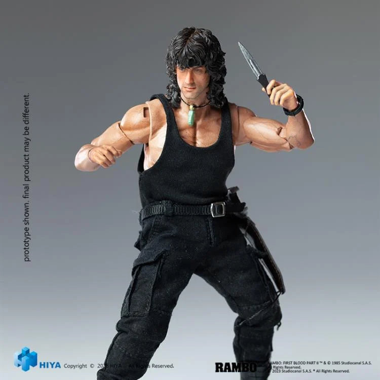 Rambo III Exquisite Super Series John Rambo 1/12 Hiya