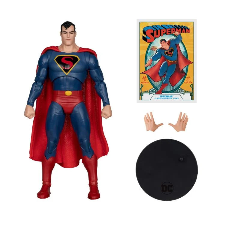 PREVENTA DC Multiverse Superman Classic Animation (1940) McFarlane (Primer pago/anticipo)