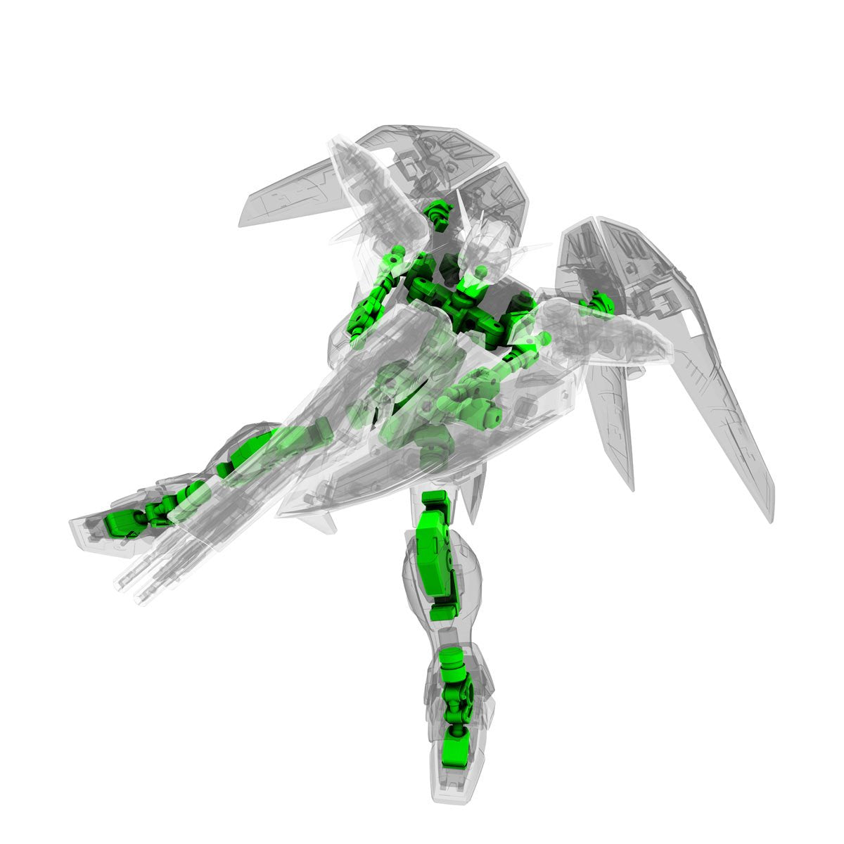 HG 1/144 XXXG-00W0 Wing Gundam Zero Colonies Liberation Organization Mobile Suit Model Kit Bandai