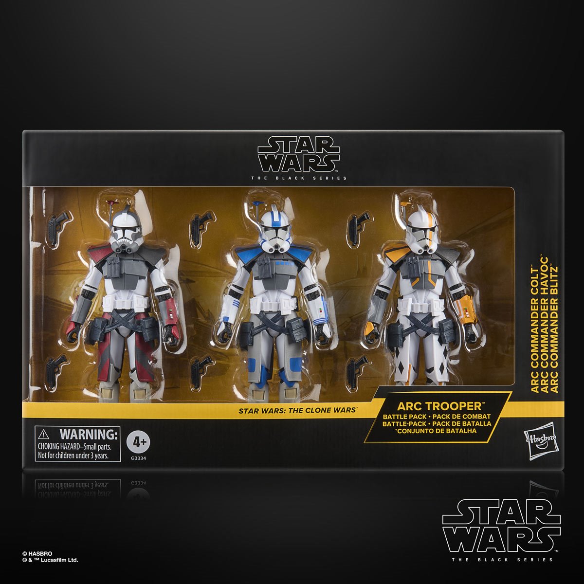 PREVENTA Star Wars The Black Series Arc Trooper Battle Pack (The Clone Wars) Hasbro (Primer pago/anticipo)
