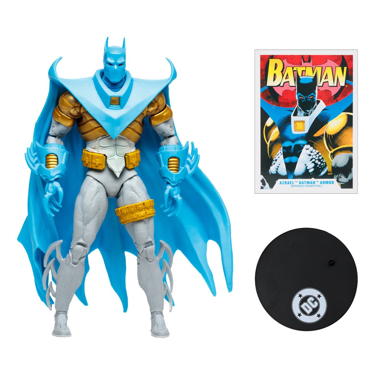 PREVENTA DC Multiverse Azrael Batman Armor (Batman: Knightfall) Vault Collection McFarlane (Primer pago/anticipo)