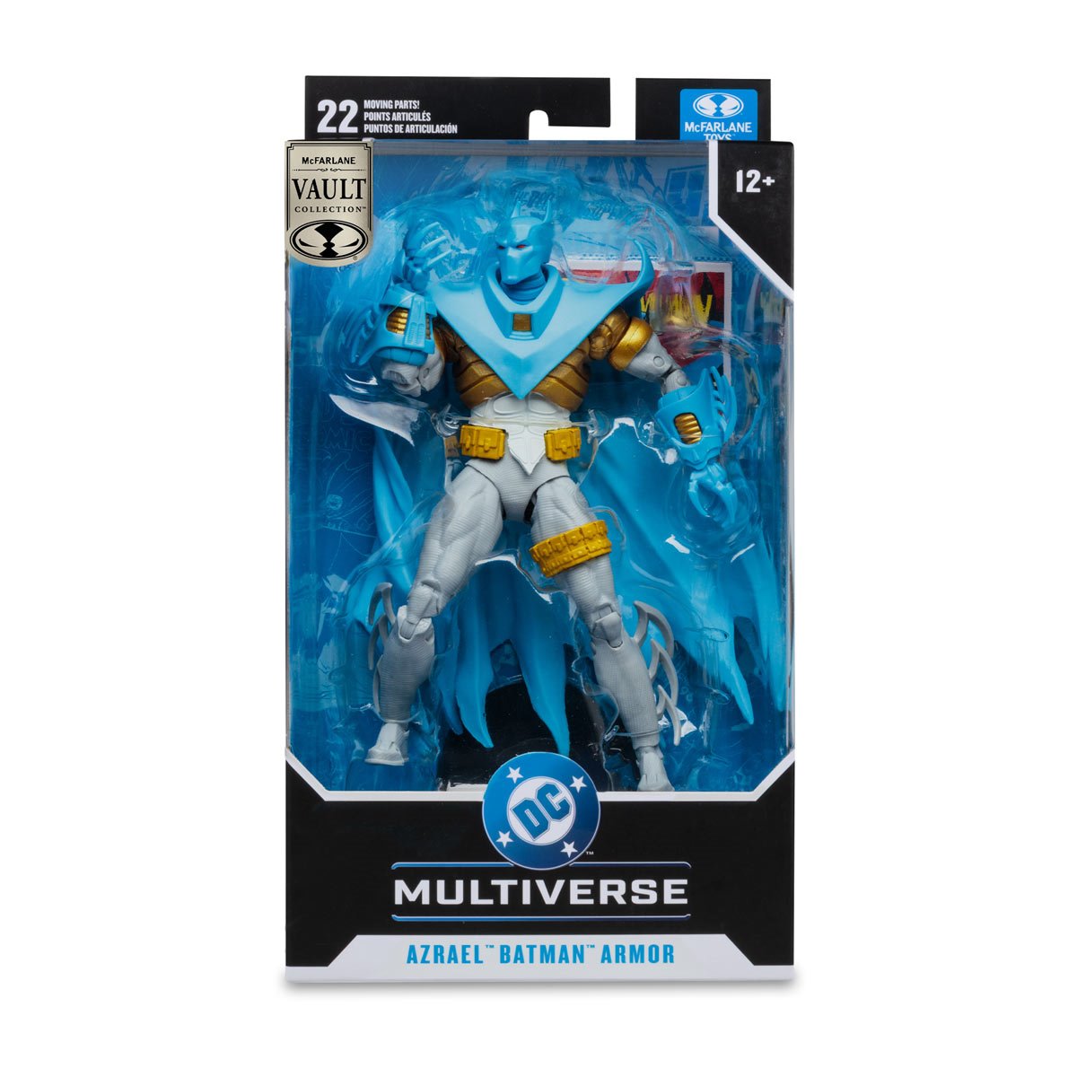 PREVENTA DC Multiverse Azrael Batman Armor (Batman: Knightfall) Vault Collection McFarlane (Primer pago/anticipo)