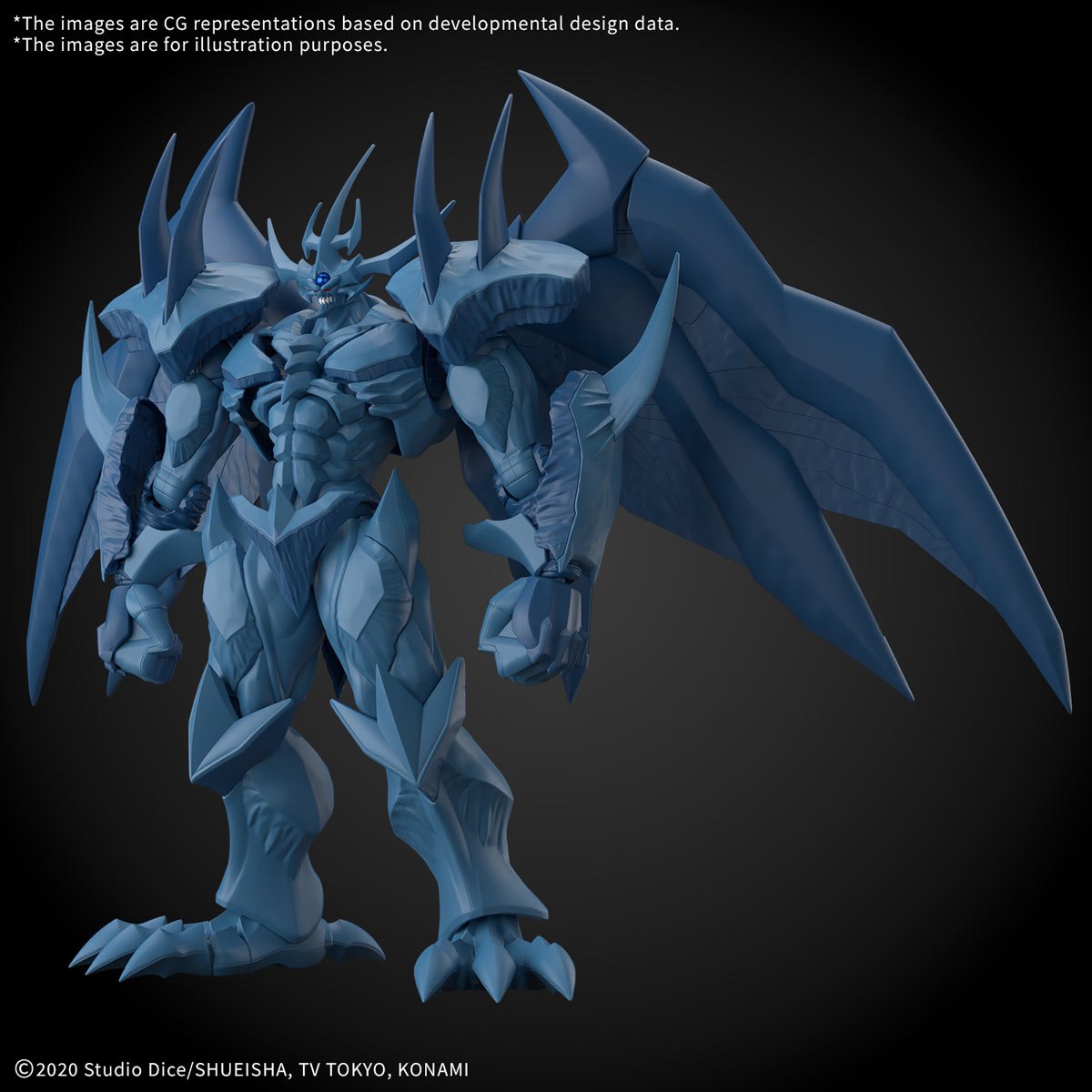 Yu-Gi-Oh! Duel Monsters Figure-rise Standard Amplified Obelisk the Tormentor Model Kit Bandai