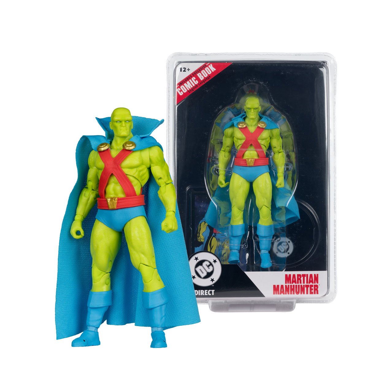 PREVENTA DC Direct Page Punchers Justice League America #77 Martian Manhunter McFarlane (Primer pago/anticipo)