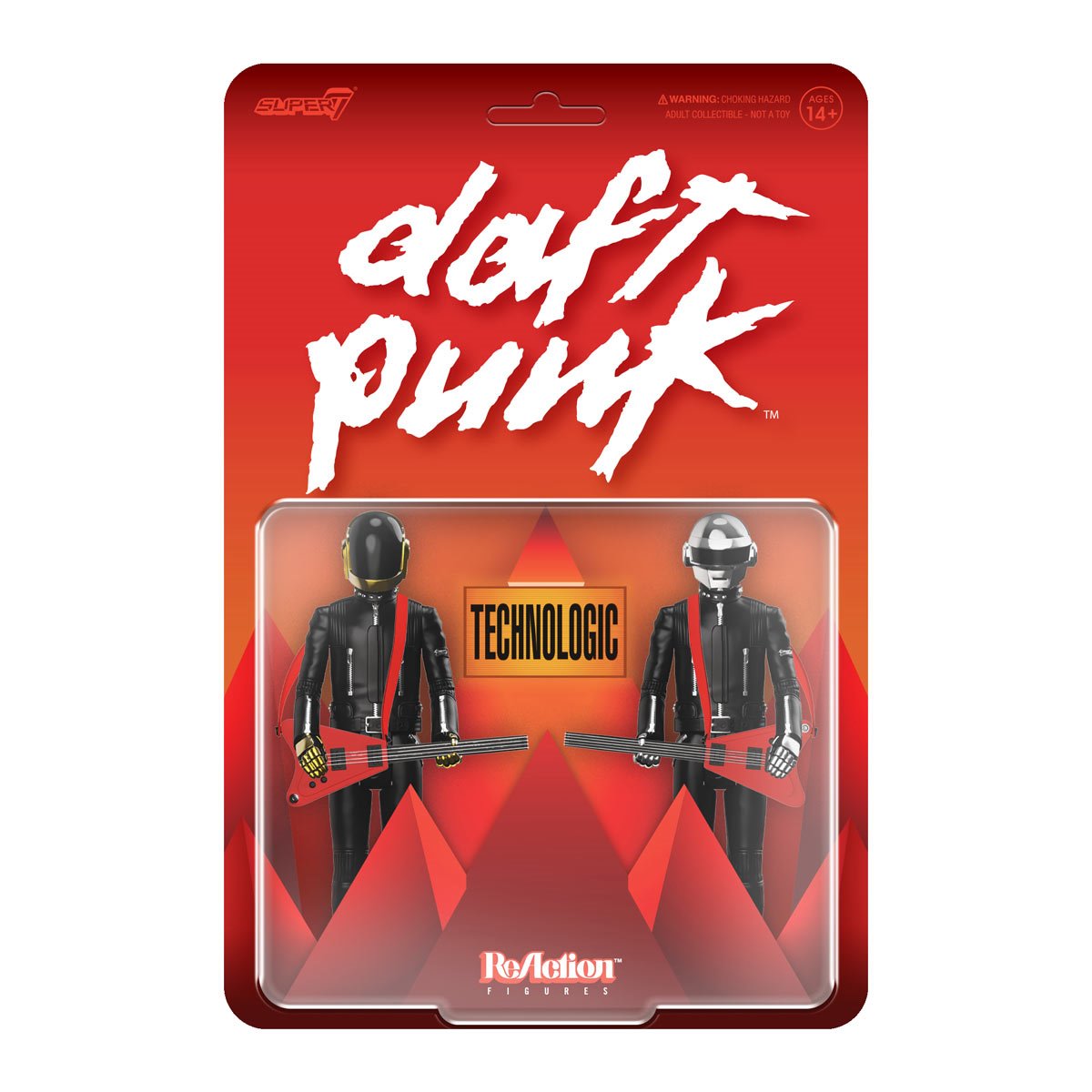 PREVENTA Daft Punk ReAction Daft Punk (Technologic Ver.) Action Figure Set Super7 (Primer pago/anticipo)