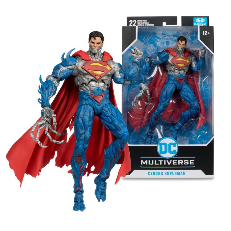 DC Multiverse Superman Cyborg McFarlane