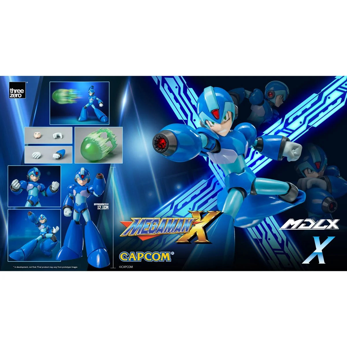 Rockman X / Mega Man X MDLX Threezero
