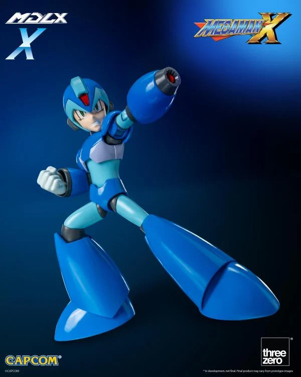 PREVENTA Mega Man X MDLX Articulated Series Mega Man X ThreeZero (Primero pago/anticipo)