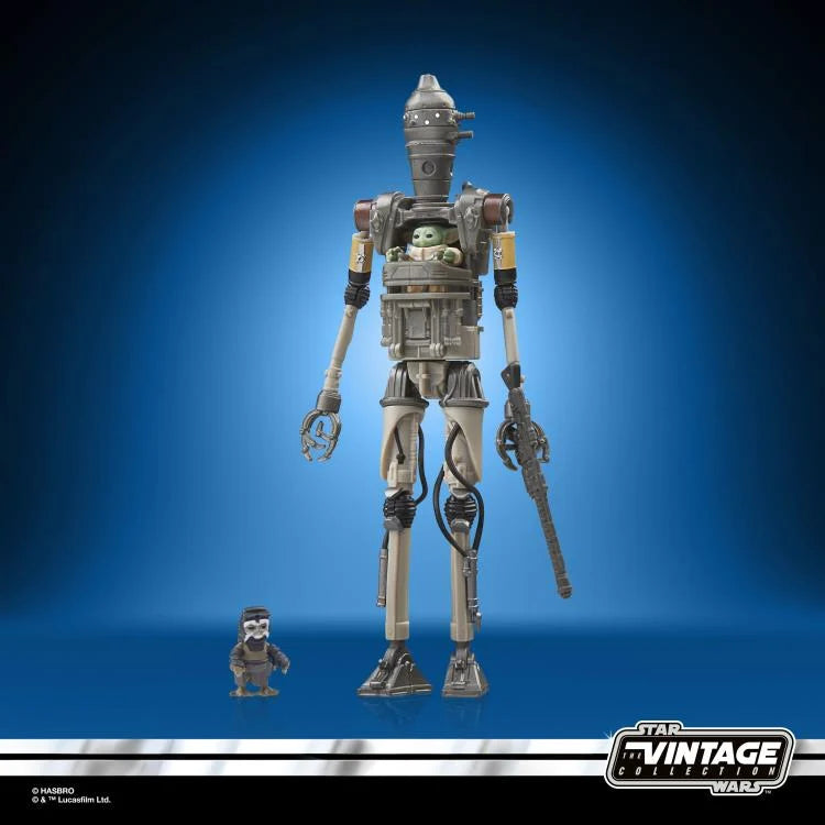 PREVENTA Star Wars The Vintage Collection IG-12, Grogu and Anzellan Deluxe Hasbro (Primer pago/anticipo)