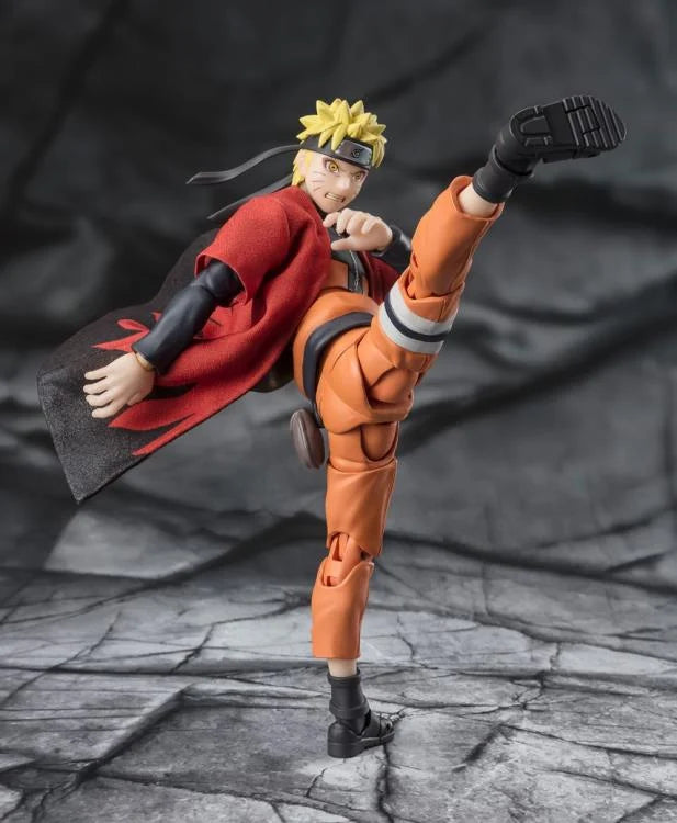 PREVENTA Naruto: Shippuden S.H.Figuarts Naruto Uzumaki (Sage Mode Savior of Konoha) Bandai (Primer pago/anticipo)