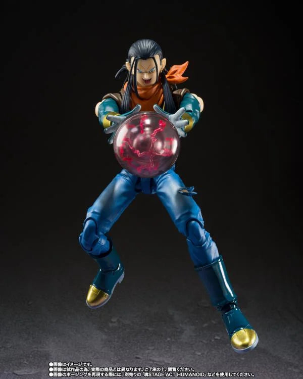 PREVENTA S.H.Figuarts Dragon Ball GT Super Android 17 Exclusivo Bandai (Primer pago/anticipo)