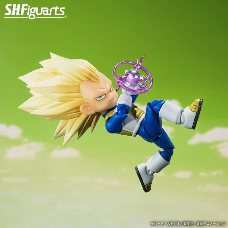 PREVENTA S.H. Figuarts Dragon Ball Daima Vegeta Super Saiyan 3 Vegeta Bandai (Primer pago/anticipo)