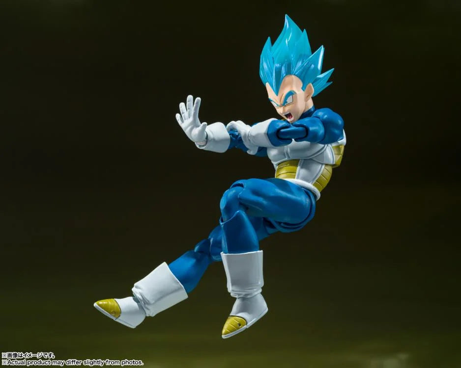 PREVENTA Dragon Ball Super Super Saiyan God Super Saiyan Vegeta (Unwavering Saiyan Pride) S.H. Figuarts Bandai (Primer pago/anticipo)