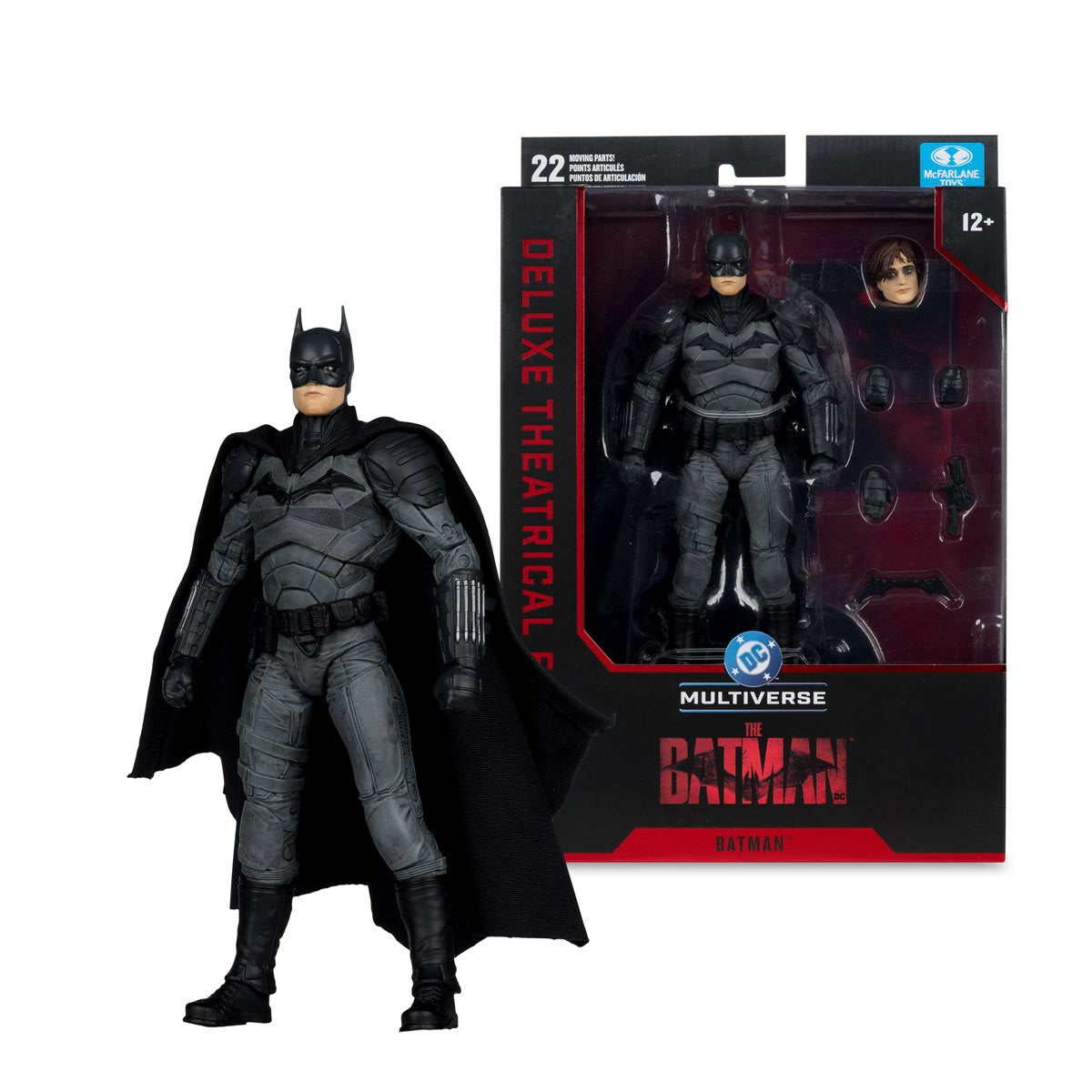 PREVENTA DC Multiverse The Batman (2022) Deluxe Theatrical Edition McFarlane (Primer pago/anticipo)