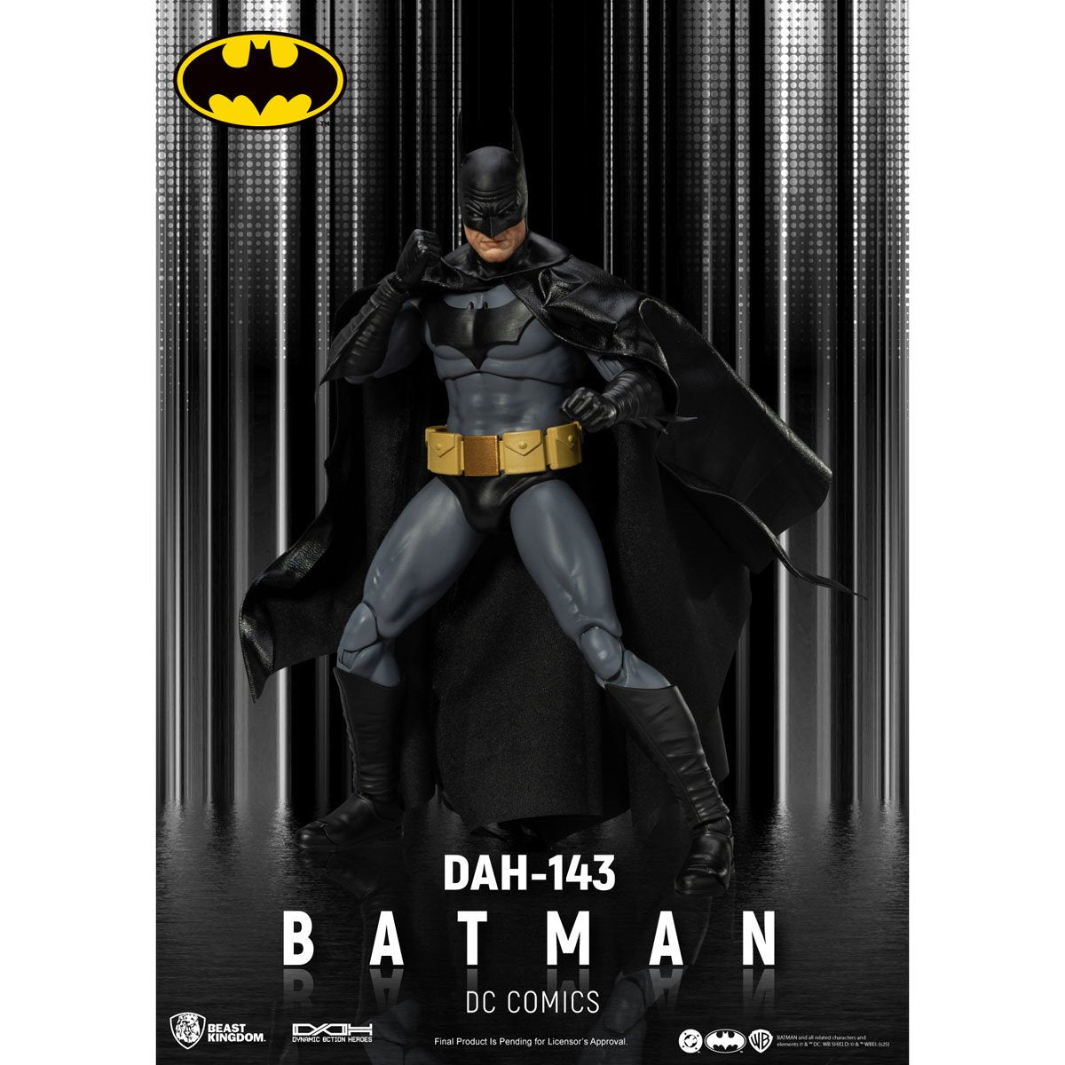 DC Comics Dynamic 8ction Heroes DAH-143 Batman Action Figure Beast Kingdom