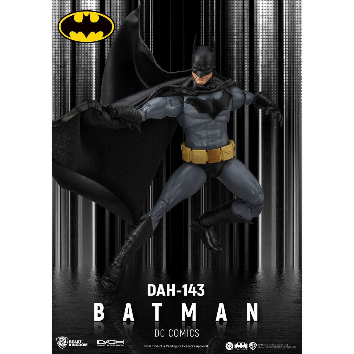DC Comics Dynamic 8ction Heroes DAH-143 Batman Action Figure Beast Kingdom