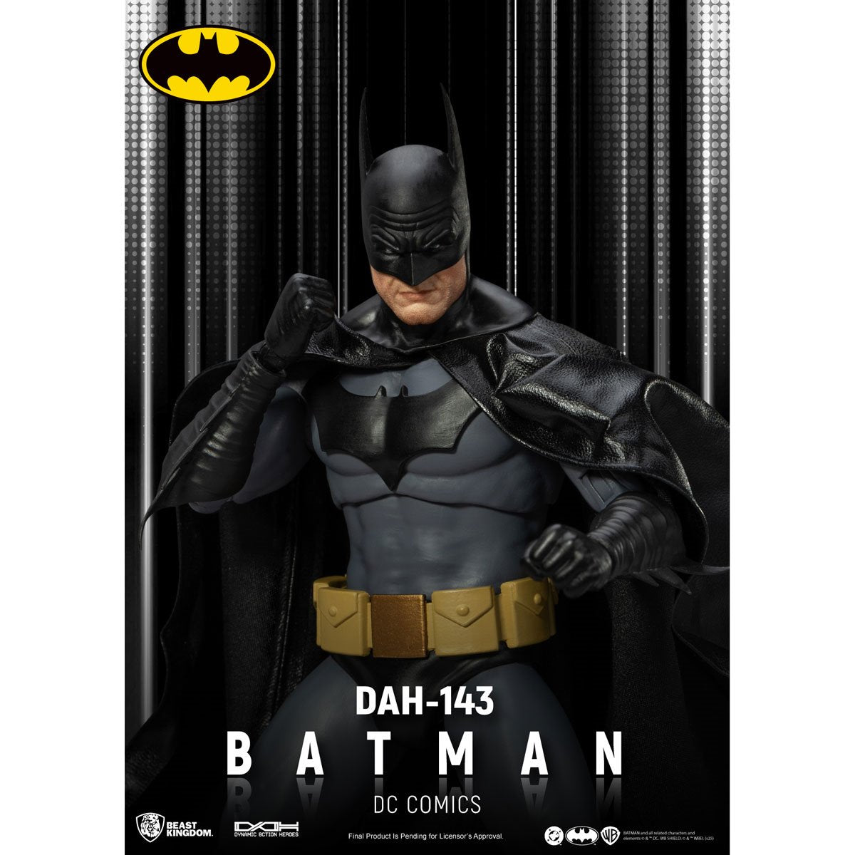 DC Comics Dynamic 8ction Heroes DAH-143 Batman Action Figure Beast Kingdom
