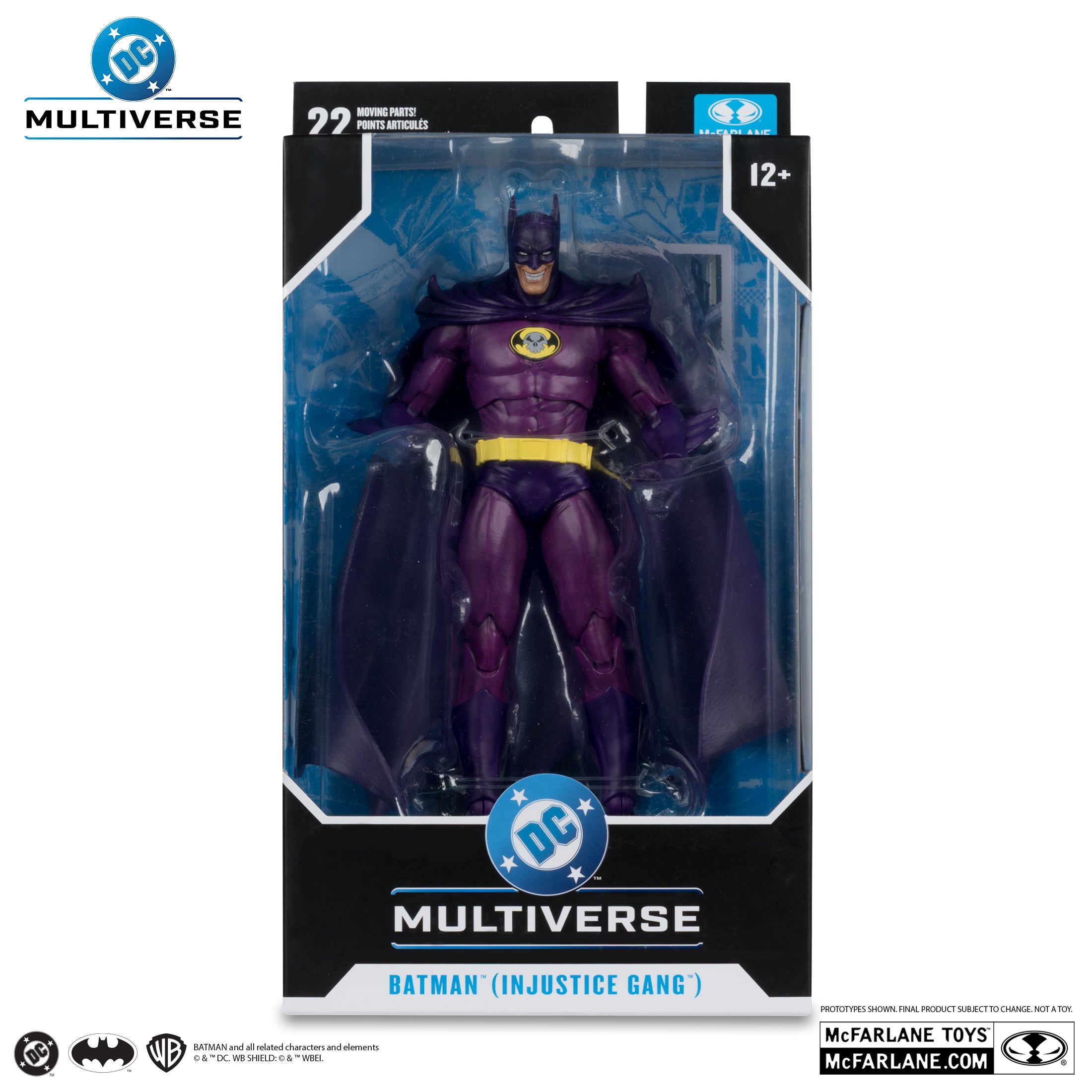DC Multiverse Batman (Injustice Gang) Red Platinum Edition McFarlane