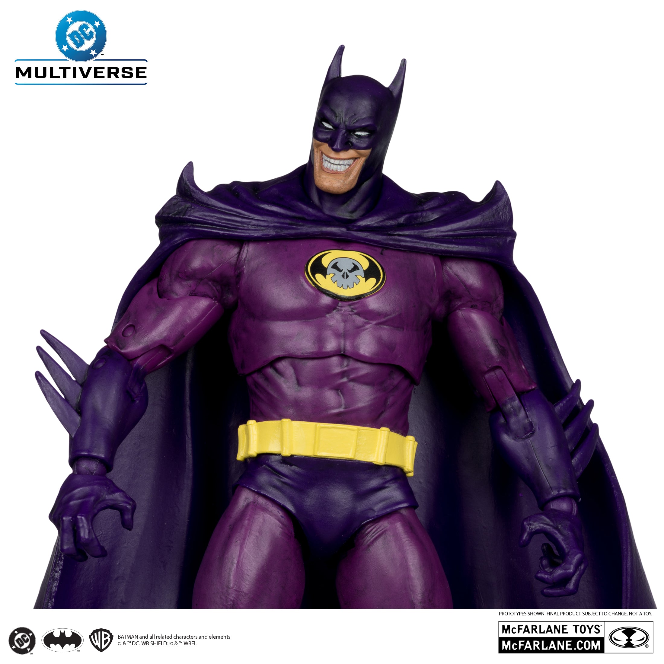 DC Multiverse Batman (Injustice Gang) Red Platinum Edition McFarlane