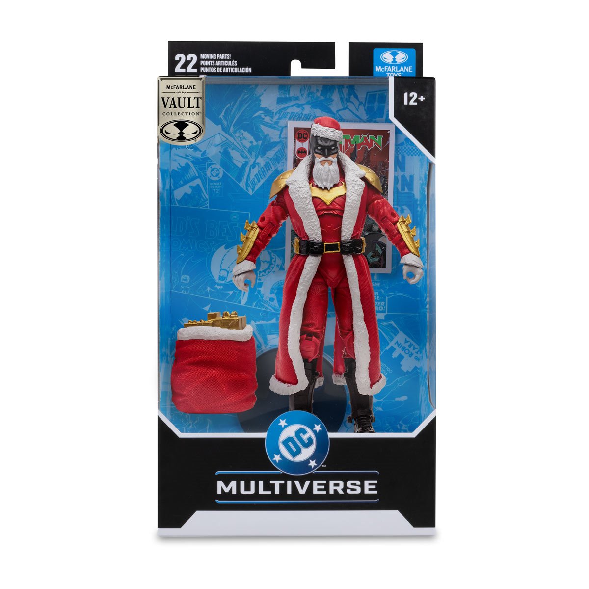 PREVENTA DC Multiverse Batman (Red Santa Suit) Vault Collection McFarlane (Primer pago/anticipo)