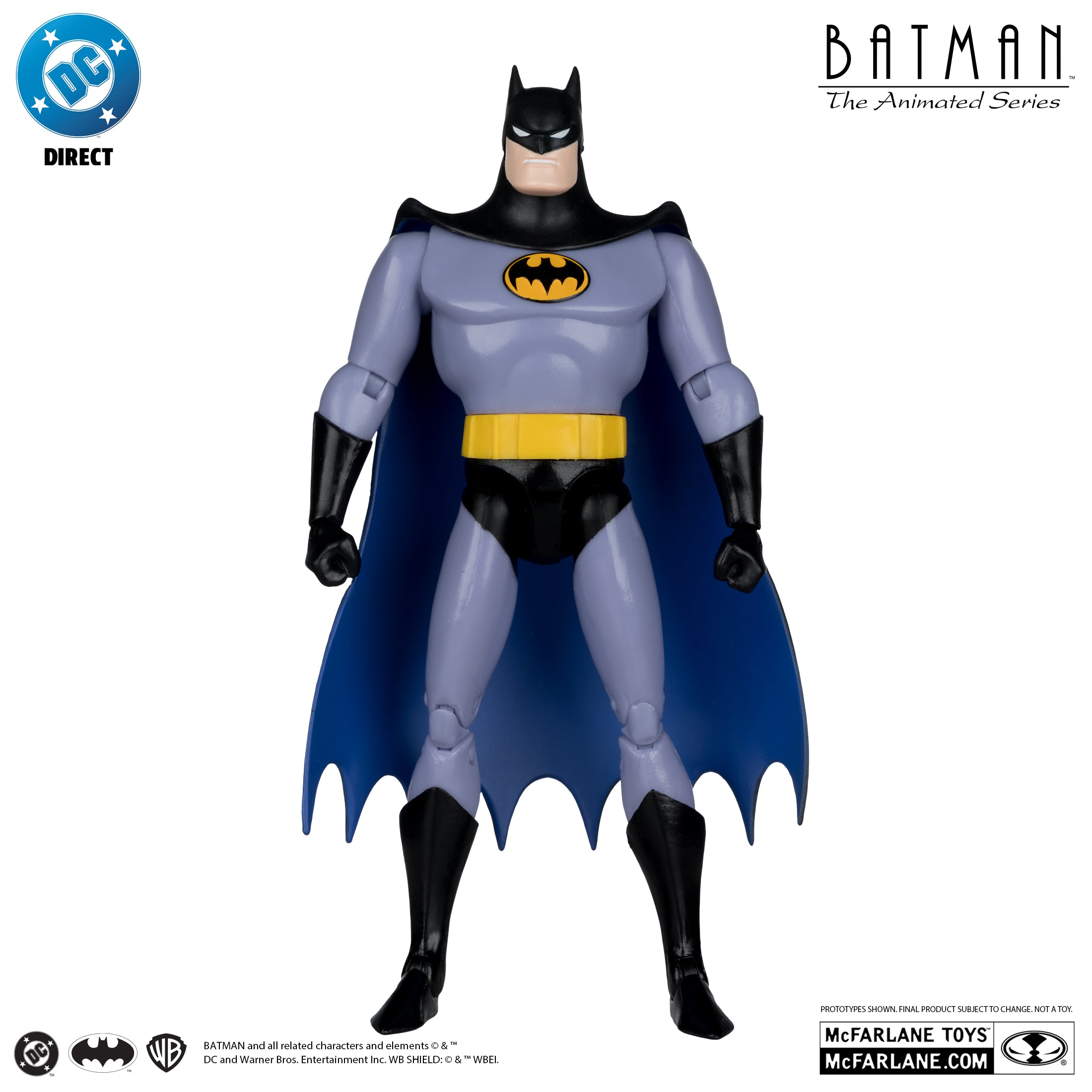 DC Direct Batman The Animated Series Batman (Collect to Build: Clock King) McFarlane
