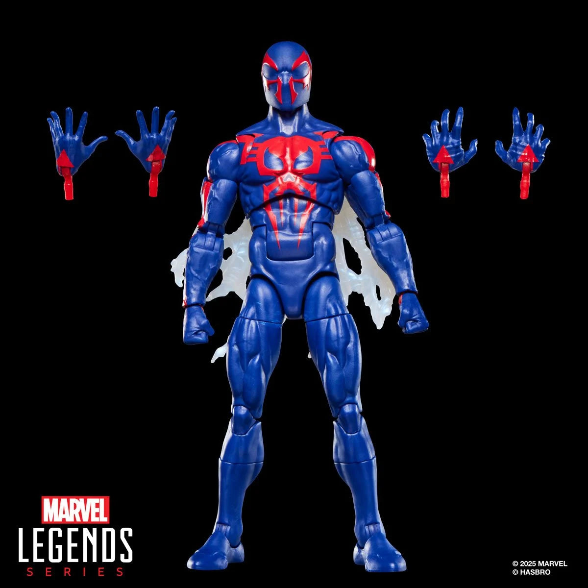 PREVENTA Marvel Legends Spider-Man Retro Colection Spider-Man 2099 Hasbro (Primer pago/anticipo)