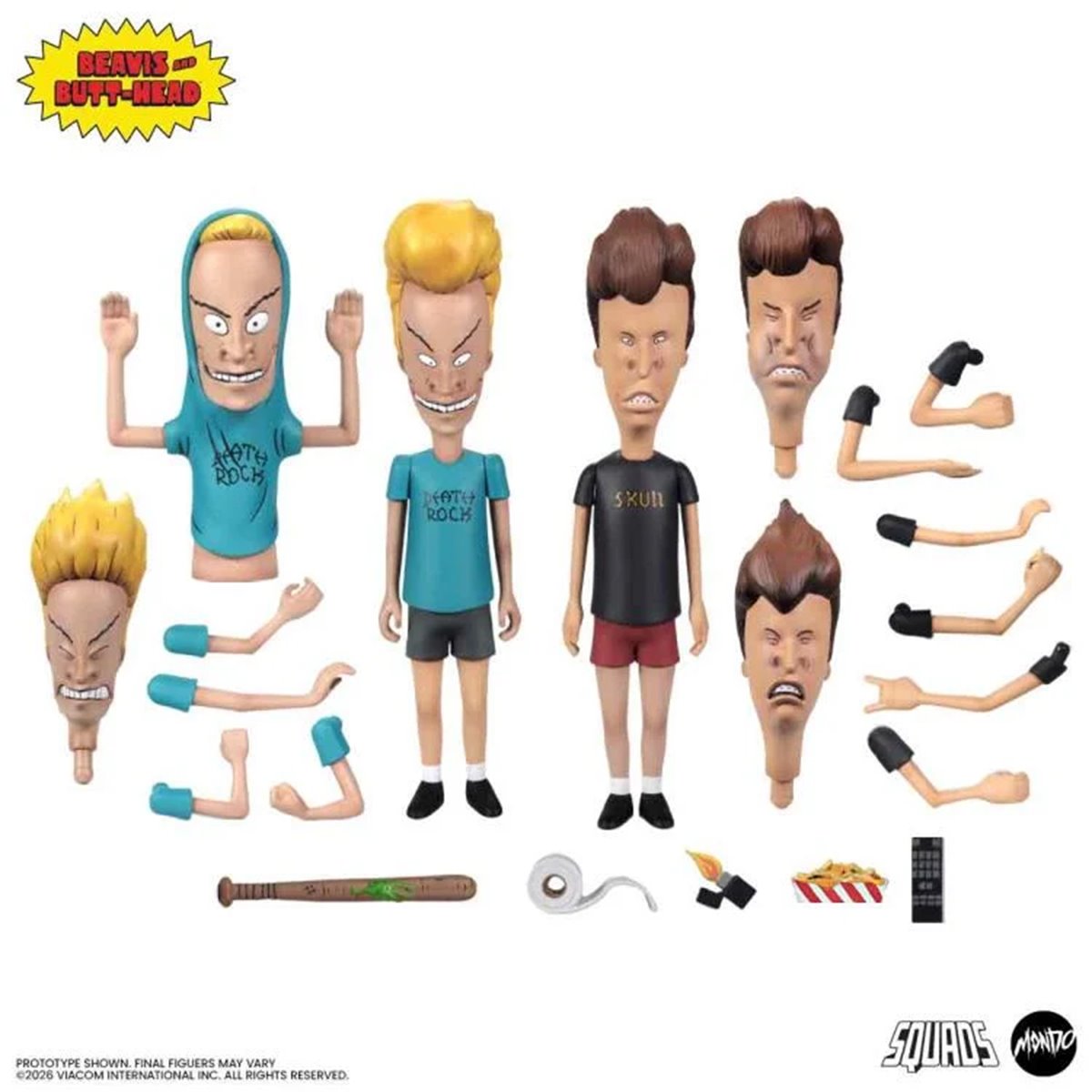 Beavis and Butt-Head Mondo Squads Set Mondo