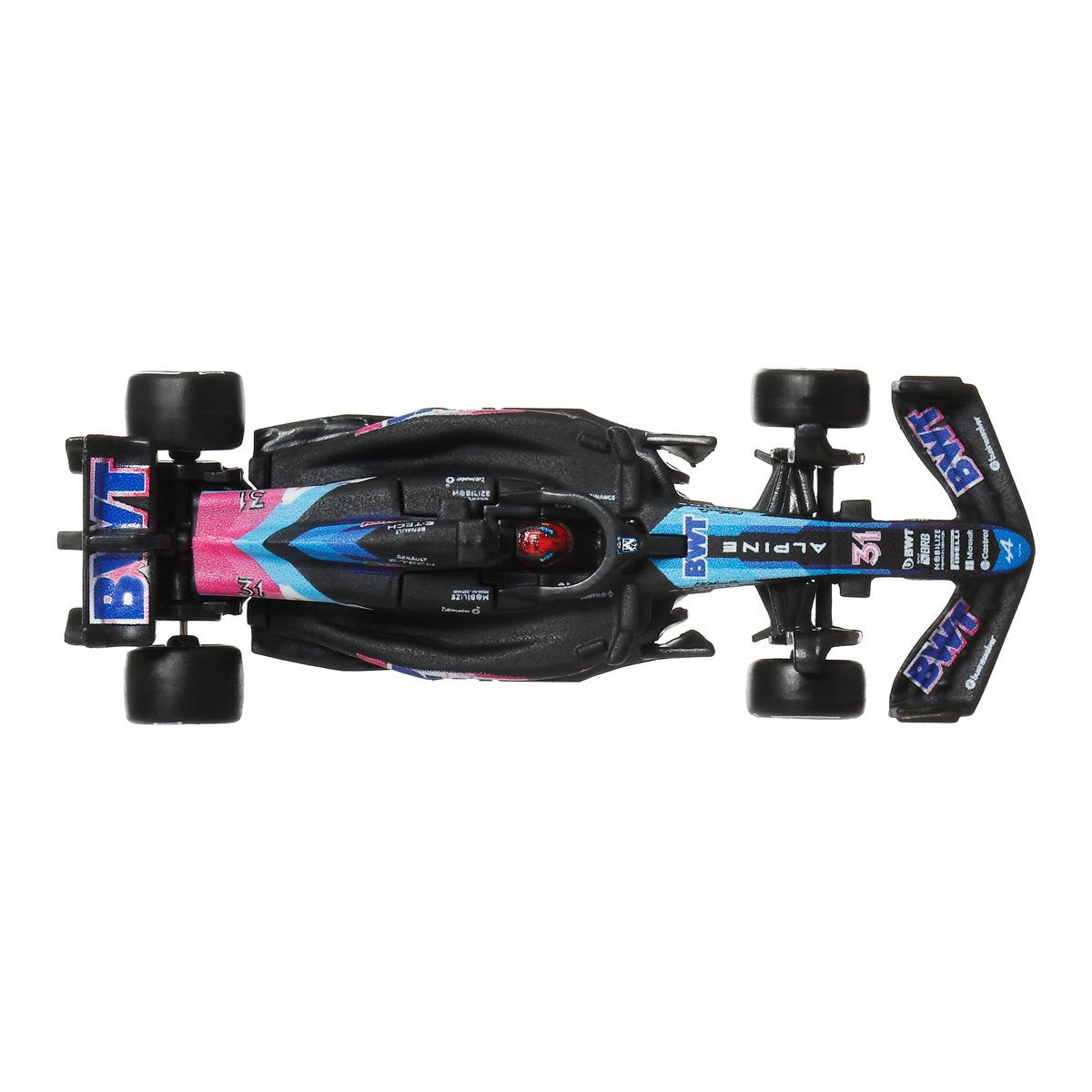 Hot Wheels Premium Formula 1 2024 BWT Alpine F1 Team - A524 (#31 Esteban Ocon) Mattel