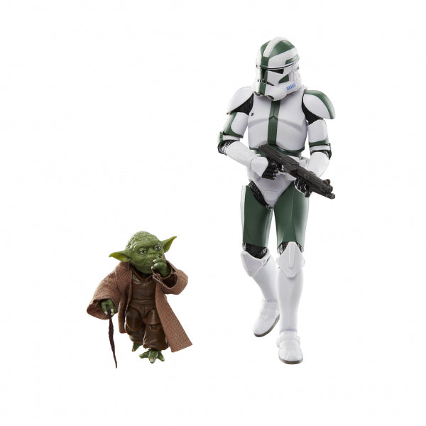 PREVENTA Star Wars The Black Series Yoda & Clone Commander Gree (Clones Of The Republic) Hasbro (Primer pago/anticipo)