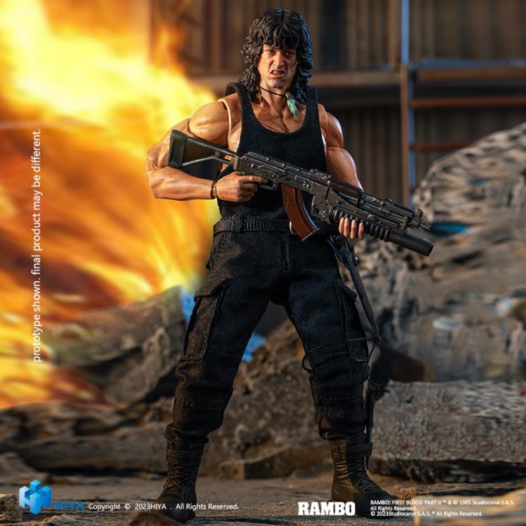 Rambo III Exquisite Super Series John Rambo 1/12 Hiya