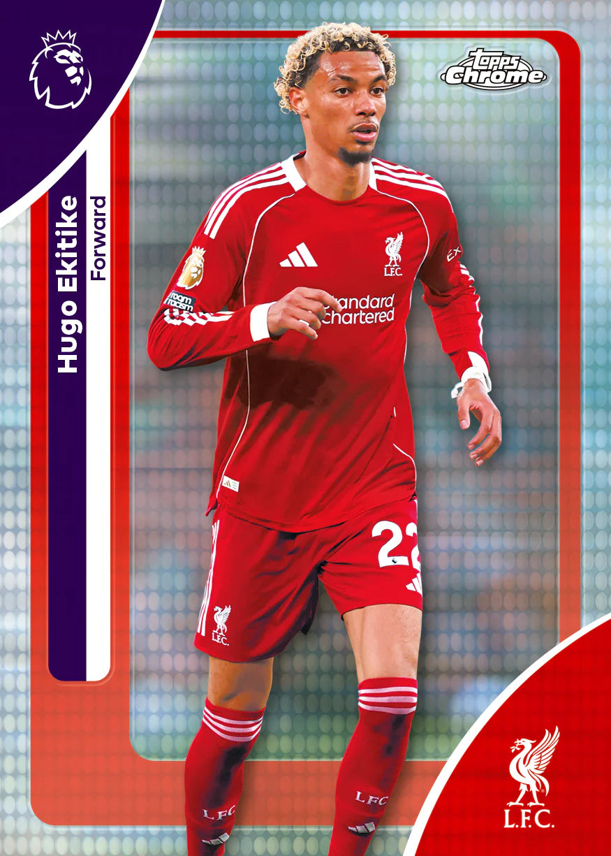 Topps 2026 Topps Chrome Premier League Tin