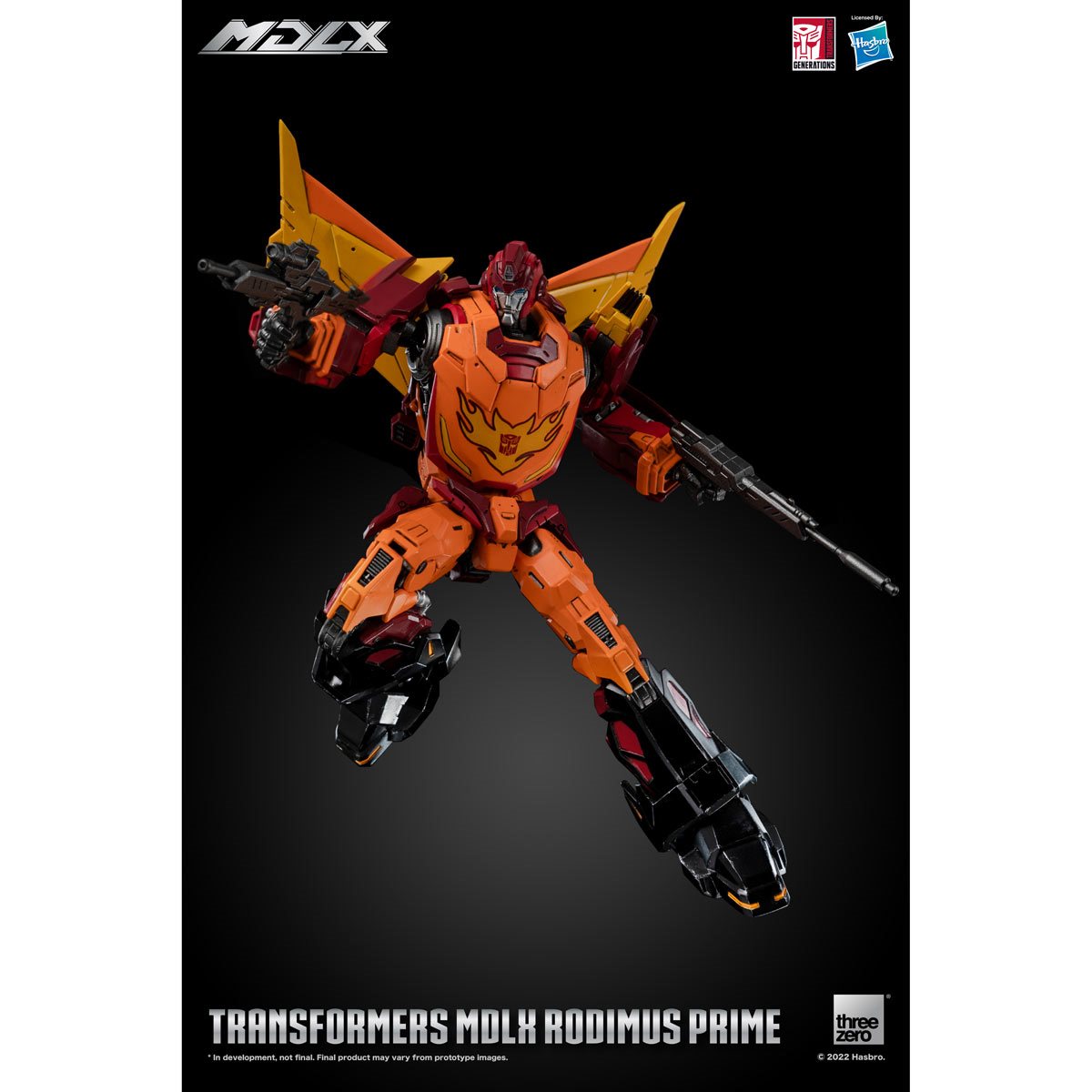 Transformers MDLX Rodimus Prime Threezero