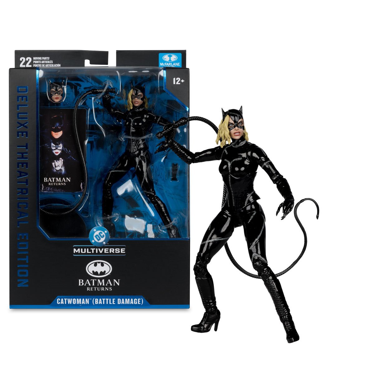PREVENTA DC Multiverse Battle Damaged Catwoman (Batman Returns) Deluxe Theatrical Edition McFarlane (Primer pago/anticipo)