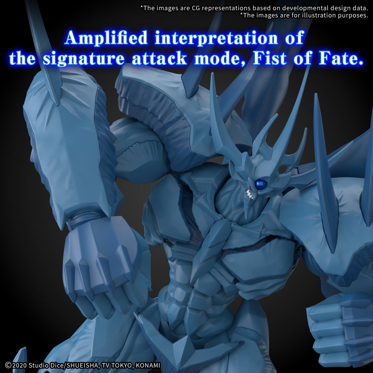 Yu-Gi-Oh! Duel Monsters Figure-rise Standard Amplified Obelisk the Tormentor Model Kit Bandai