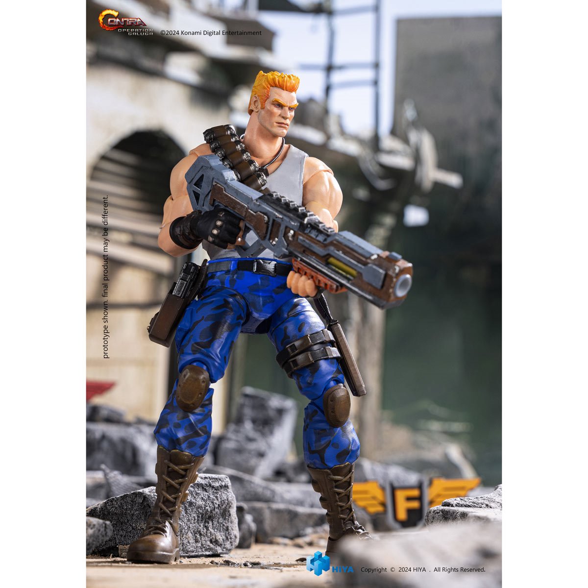 Contra: Operation Galuga Bill Rizer Hiya Toys
