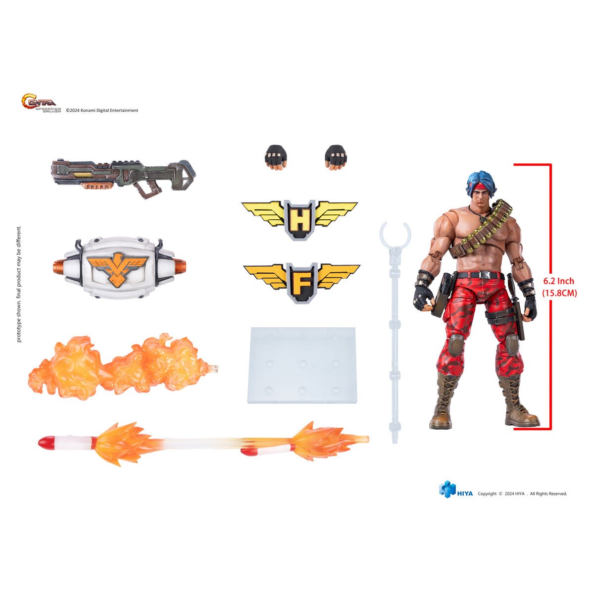 Contra: Operation Galuga Lance Bean Hiya Toys