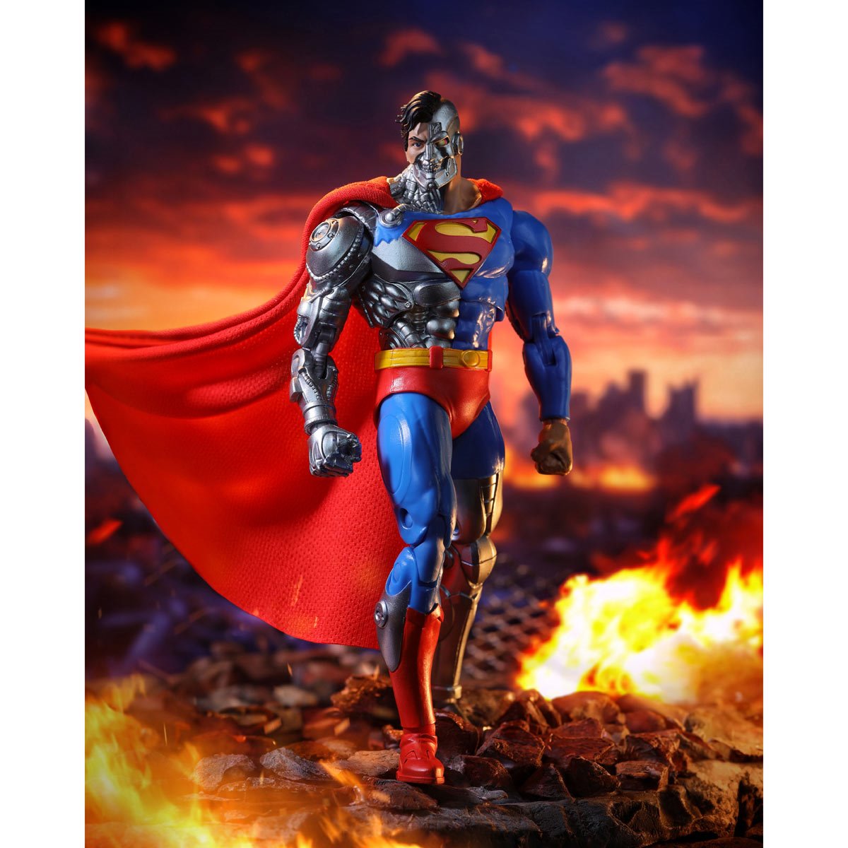 PREVENTA DC Multiverse Cyborg Superman (The Return of Superman) Vault Collection McFarlane (Primer pago/anticipo)