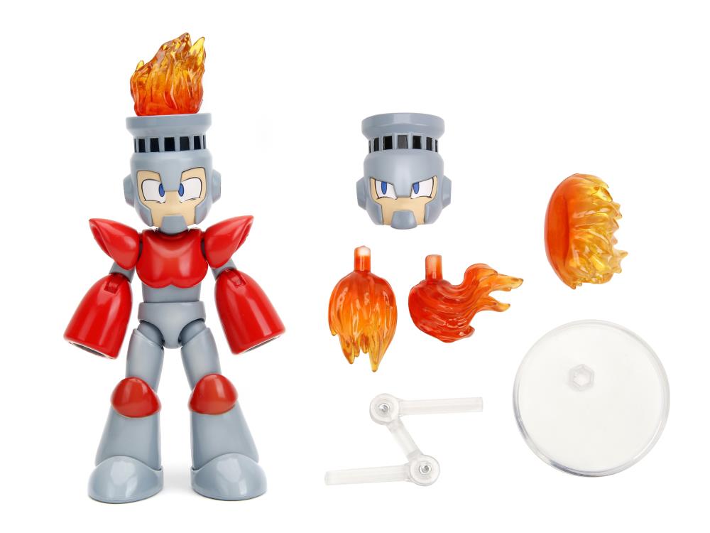 Mega Man Fire Man Figura de acción Jada Toys